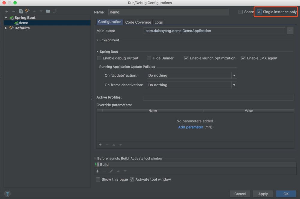 Intellij IDEA實現SpringBoot項目多端口啟動的兩種方法
