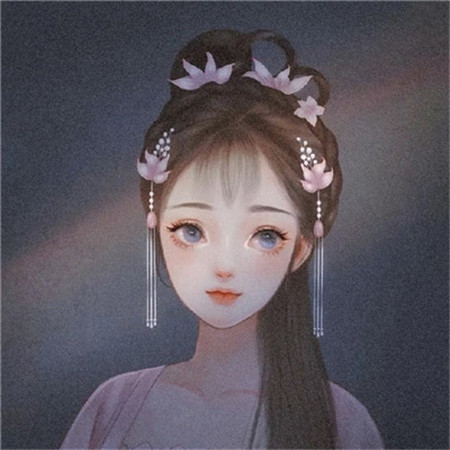 2021夢幻ins超火的仙女插畫背景圖 我開始享受吹風(fēng)聽歌一個人