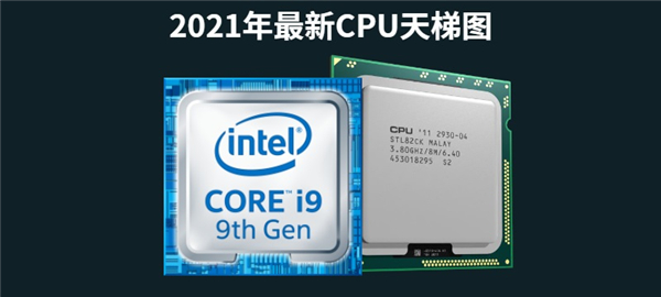 2021年最新CPU天梯圖 2021最新最全CPU性能高清大圖