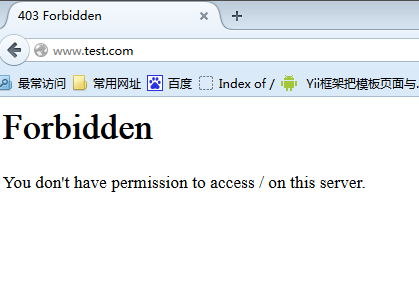 phpStudy配置多站點多域名方法及遇到的403錯誤解決方法