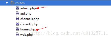 Laravel 5.4前后臺分離,通過不同的二級域名訪問方法