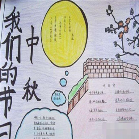 2021中秋節(jié)簡單又好看的手抄報 簡單又漂亮的中秋節(jié)手抄報合集
