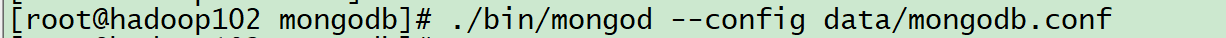 mongodb啟動異常：about to fork child process, waiting until server is ready for connection