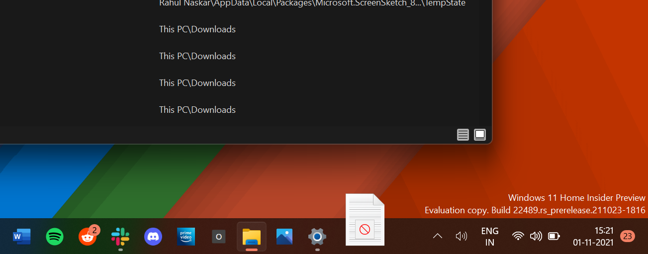 微軟正在將圖標(biāo)拖入任務(wù)欄功能帶回Windows 11中