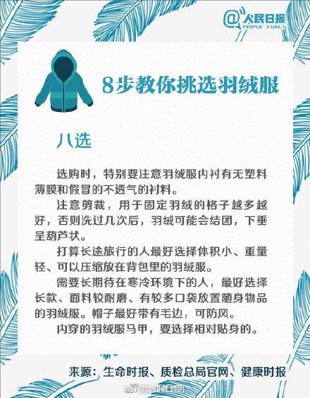 買(mǎi)羽絨服一定要看的三個(gè)指標(biāo) 買(mǎi)羽絨服時(shí)要注意什么