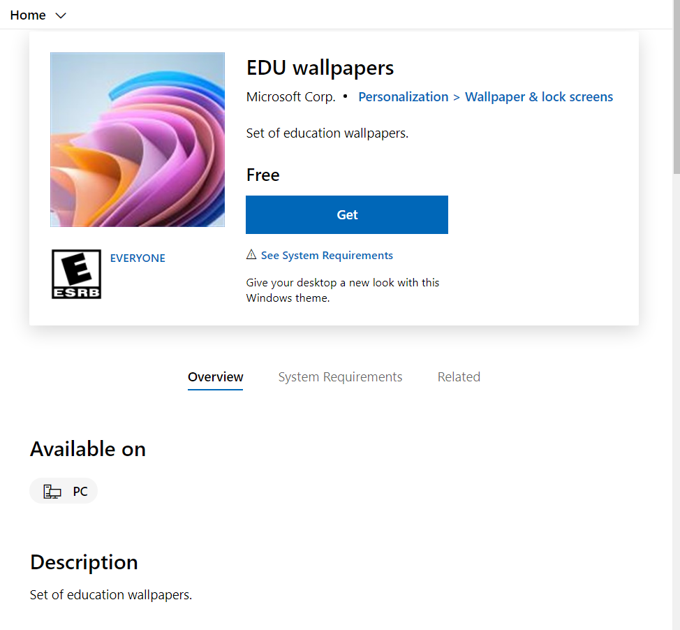 Windows 11 SE主題壁紙上架微軟商店,免費下載 Windows 11 SE主題壁紙上架微軟商店,免費下載