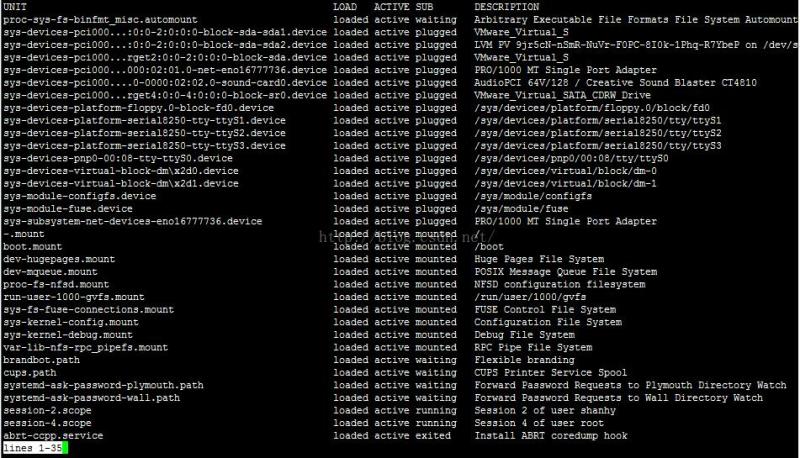 淺談RHEL 7中systemctl 的用法(替代service和chkconfig)