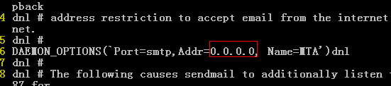 CentOS下搭建Sendmail郵件服務器步驟詳解