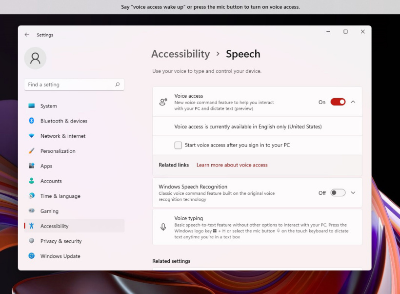 微軟Windows 11 最新預覽版語音控制、更快輸入切換器上手體驗 微軟Windows 11 最新預覽版語音控制、更快輸入切換器上手體驗