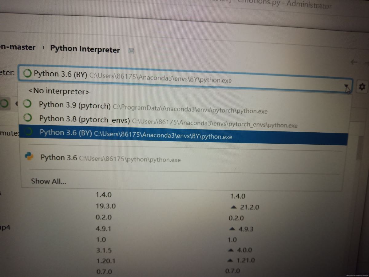 教你如何在pycharm中安裝opencv,tensorflow,keras