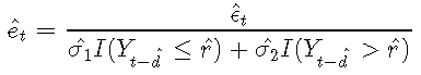 R語言時間序列TAR閾值自回歸模型示例詳解