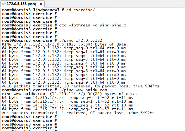 Linux編程之PING實現