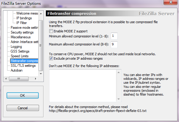 ftp服務(wù)器FileZilla Server詳細(xì)配置教程