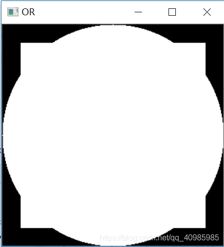 超詳細注釋之OpenCV按位AND OR XOR和NOT