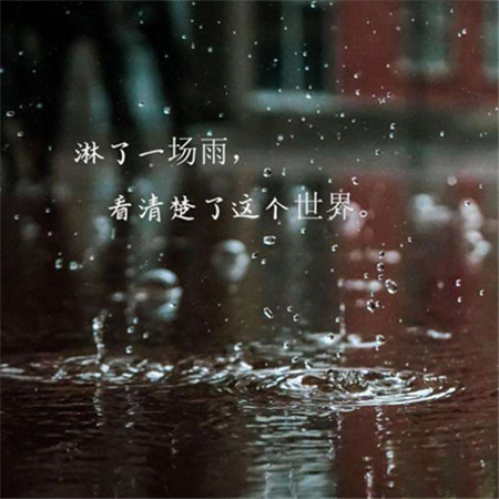 一個人寒了心的圖片帶字 衣服破了可以縫心碎了只有疼