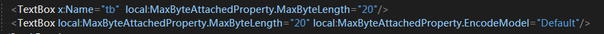 WPF TextBox實現按字節長度限制輸入功能