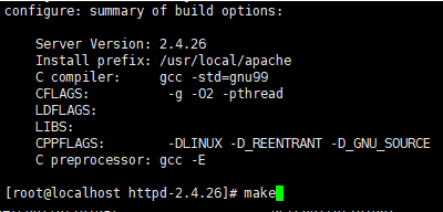 Linux下Apache HTTP Server 2.4.26安裝教程