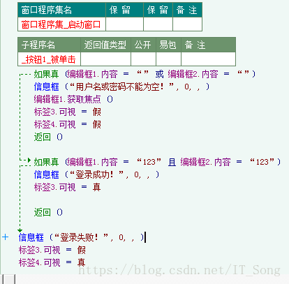易語言編寫登錄小程序?qū)嵗v解