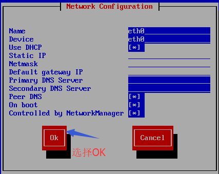CentOS-NAT模式下（DHCP）聯網成功案例