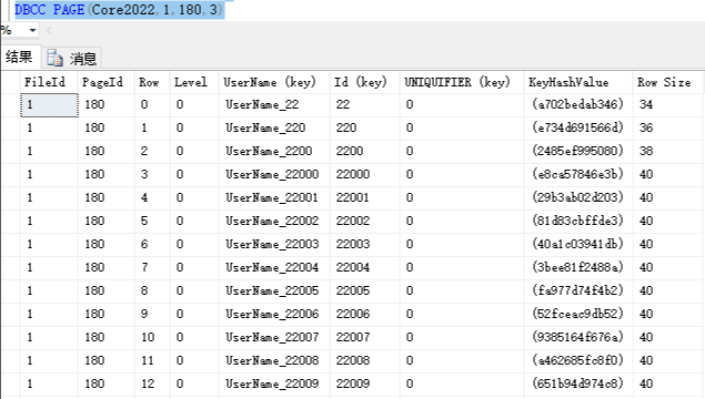 SQL Server索引結構的具體使用