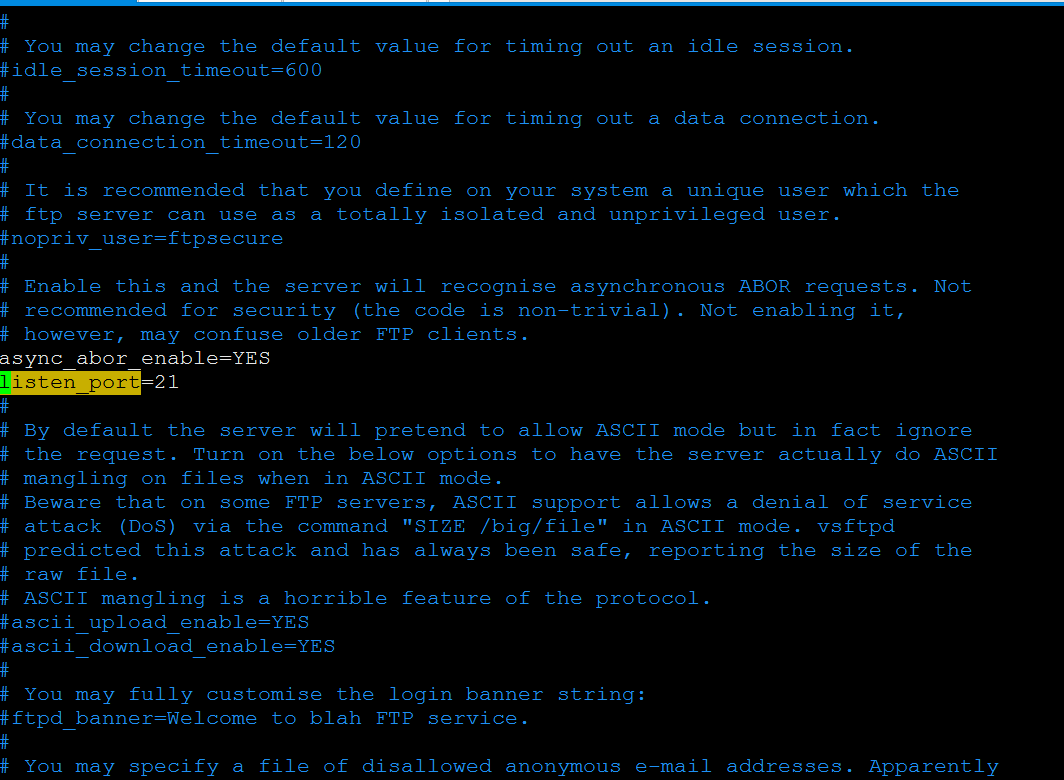 Linux環境下快速搭建ftp服務器方法介紹
