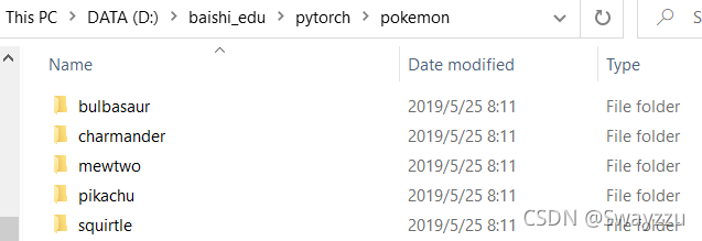 人工智能學習pyTorch自建數據集及可視化結果實現過程