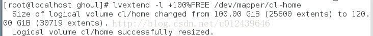 Centos7 利用LVM實現動態擴容的方法