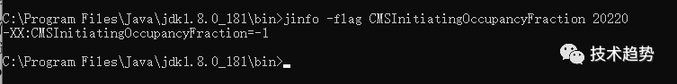 基于JVM-jinfo的使用方式
