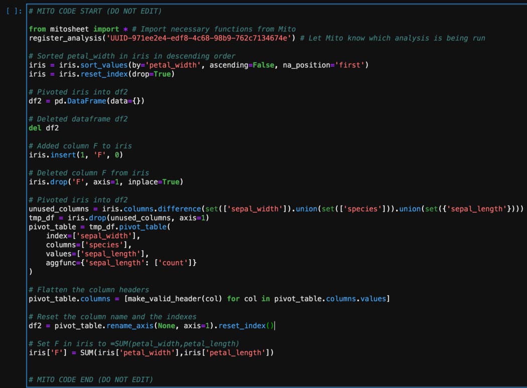 python數據可視化JupyterLab實用擴展程序Mito