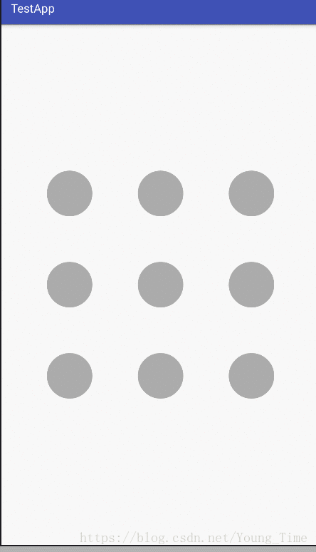 Android自定義View手勢密碼