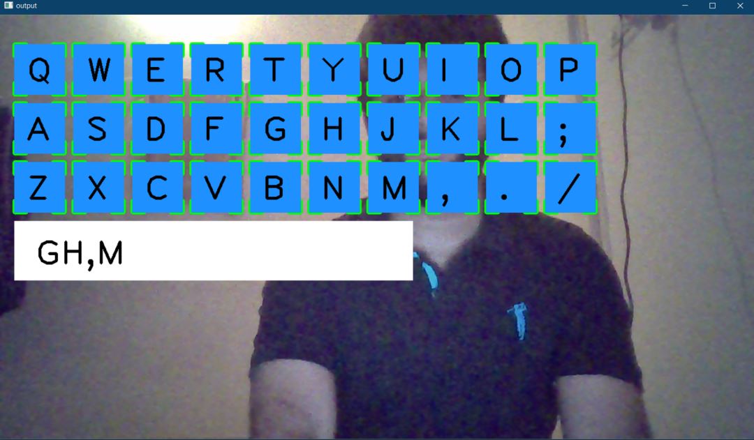 使用 OpenCV 開發虛擬鍵盤的方法