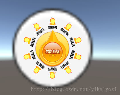 Unity 2017使用UGUI實現(xiàn)大轉(zhuǎn)盤抽獎