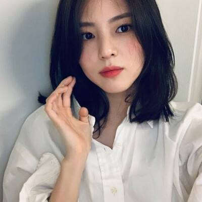 韓國女愛豆韓素希頭像ins風 不懷念了反正也不見面了