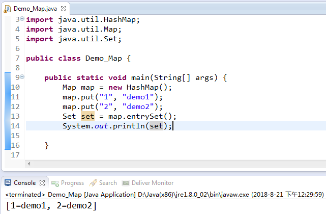 Java中Map集合的常用方法詳解