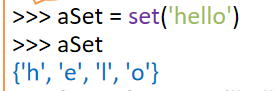 python 的集合類型詳解
