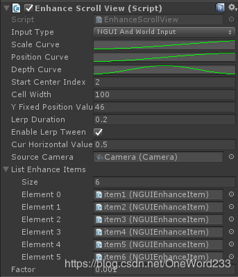 Unity實現游戲卡牌滾動效果