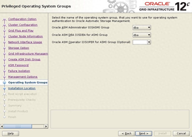 Oracle 12c Release 2 RAC 安裝 Oracle Linux 7